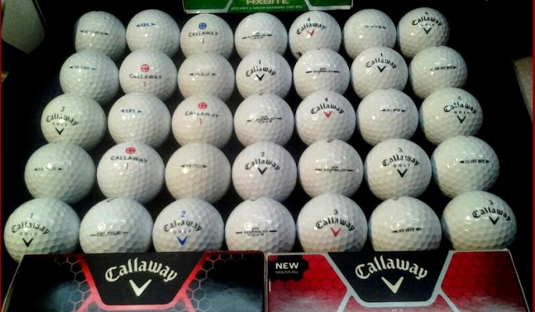 How much is used Callaway golf balls