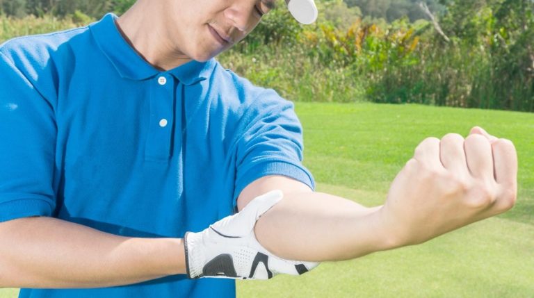 golfer’s elbow symptoms, treatment or brace